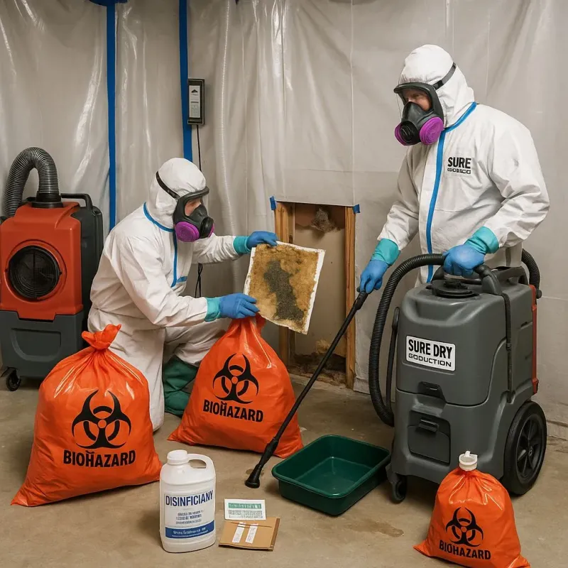 Contaminated Water Handling Protocols process in Mount Ida, AR