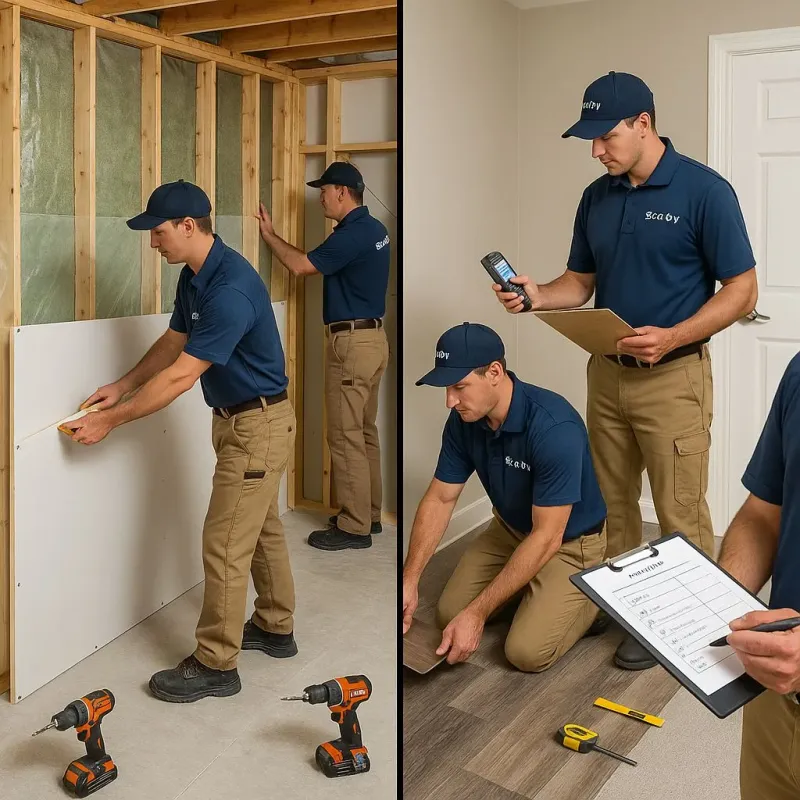 Repairs and Reconstruction process in Mount Ida, AR